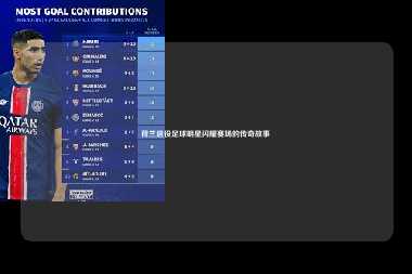 荷兰退役足球明星闪耀赛场的传奇故事