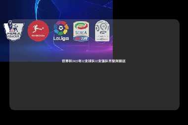 世界杯2022年32支球队32支强队齐聚阿根廷