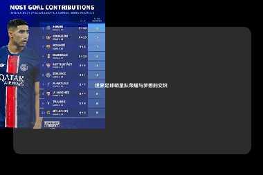 世界足球明星队荣耀与梦想的交织