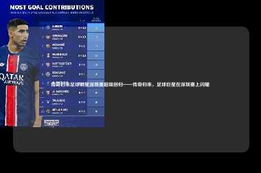 传奇归来足球明星深圳赛超级回归——传奇归来，足球巨星在深圳赛上闪耀